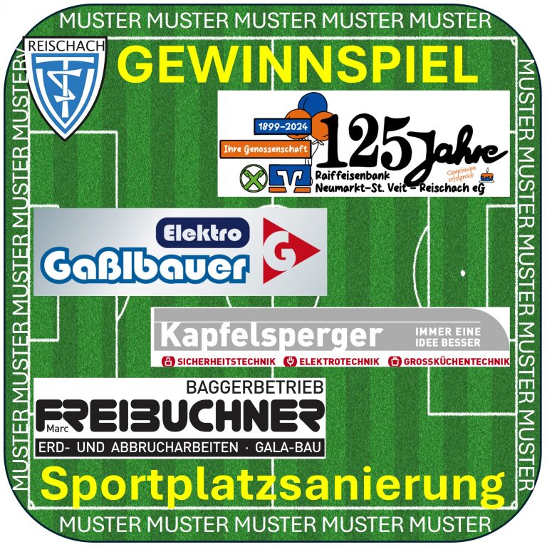 Verlosung Sportplatzsanierung