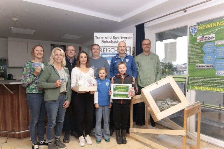 Ziehung Gewinner Sportplatzsanierung