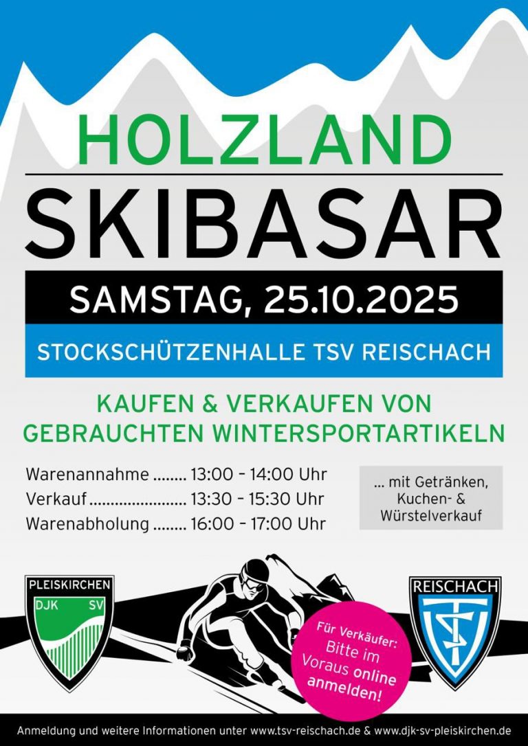 Holzland-Skibasar am 25.10.2025