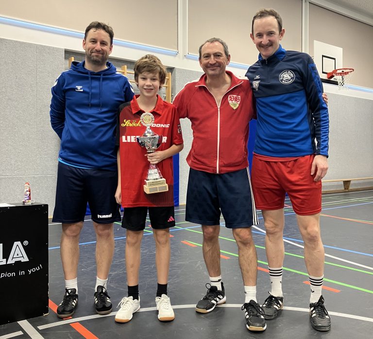 Reischacher Tischtennis-Wanderpokal wandert erstmals nach Wien