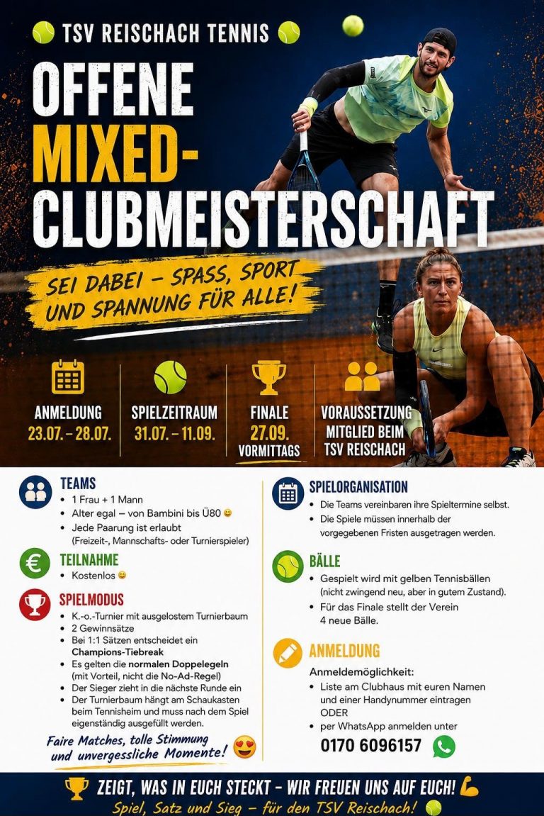 Offene Mixed-Clubmeisterschaft